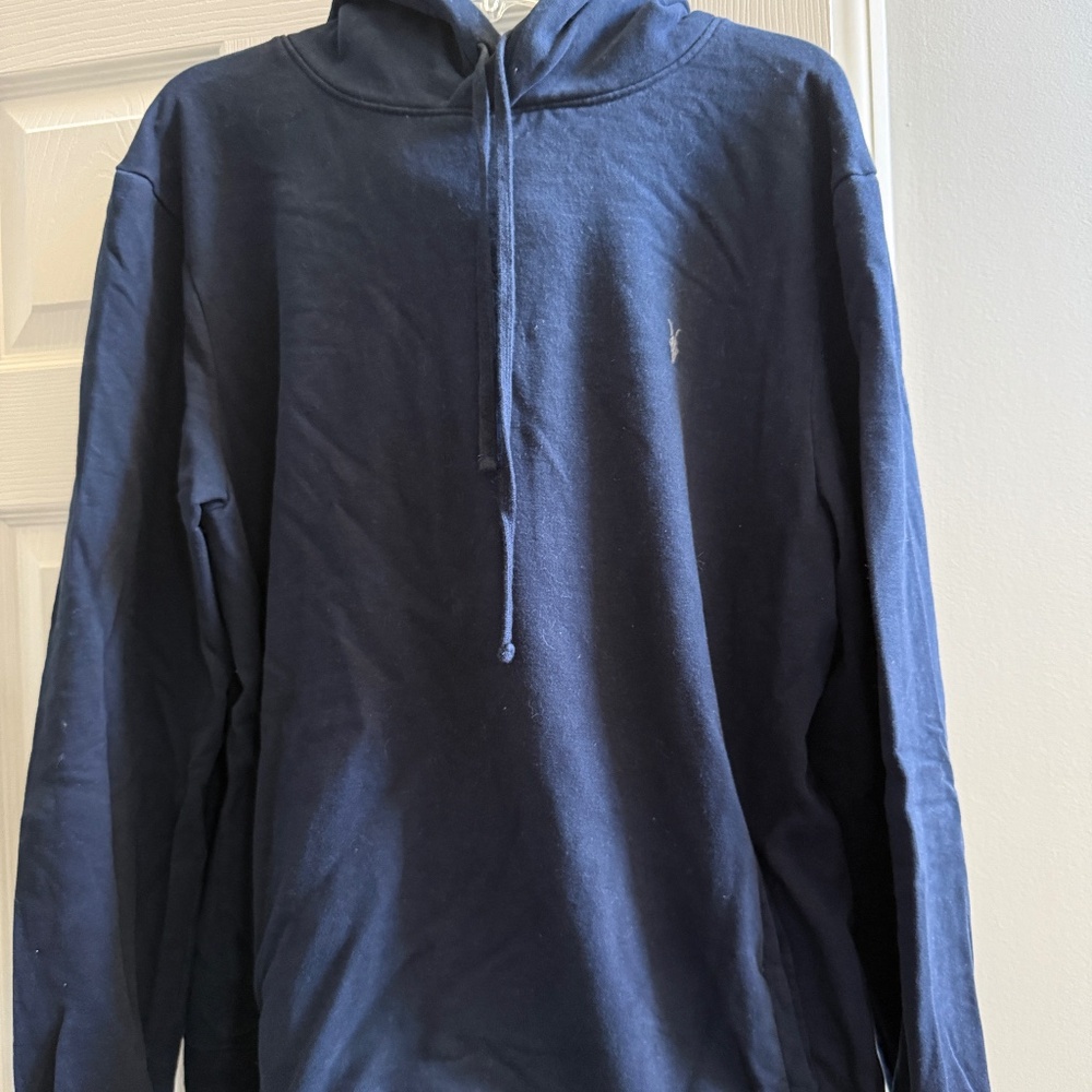 All Saints Sweatshirt Raven Ramskull Hoodie Sz L